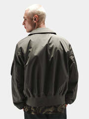 Бомбер Alpha Industries CWU 36/P Relaxed Patched Field Grey (Полевой Серый)