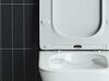 Ceramica Nova Mono CN1902 Подвесной унитаз c ультра тонким сидением с функцией плавного закрытия, цвет: белый
