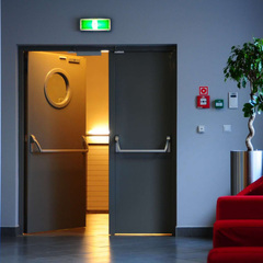 Дверь противопожарная 2080*680 7035 R ДПМ EI-60