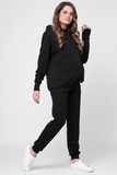Спортивный костюм для беременных и кормящих 16109 черный