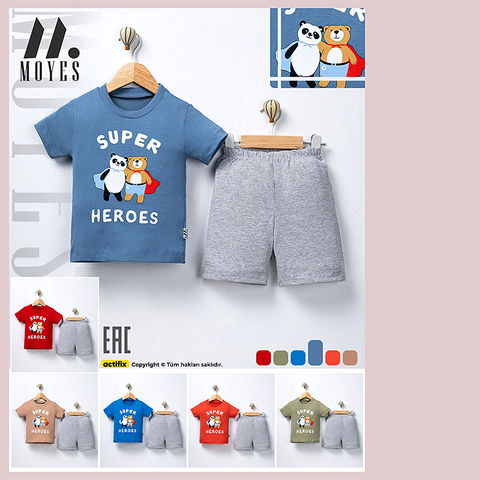 Костюм хлопок детский м (68-92) 260408-RT2025