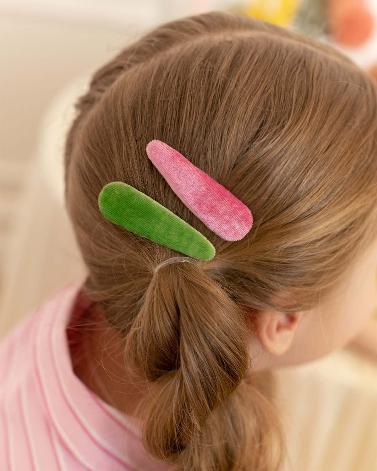 Бархатные заколки VIVI (2 шт.)