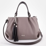 Сумка Саломея 607 наппа тауп + шоколад