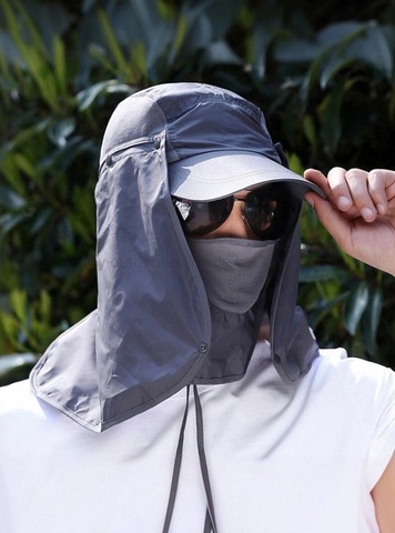 Картинка кепка Skully Wear YFM-209 light gray - 7