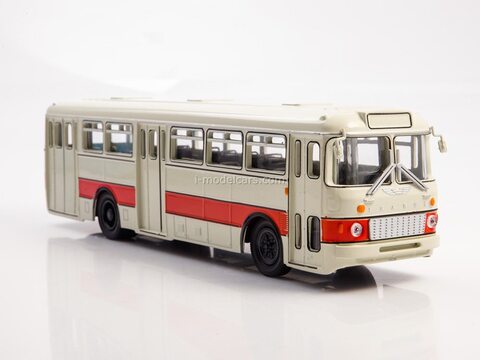 Ikarus 556 white-orange Modimio Our Buses #38