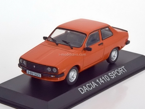 Dacia 1410 Sport dark-orange 1:43 DeAgostini Masini de legenda #26