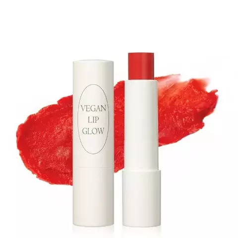 Nacific Vegan Lip Glow Веганский оттеночный бальзам-тинт для губ