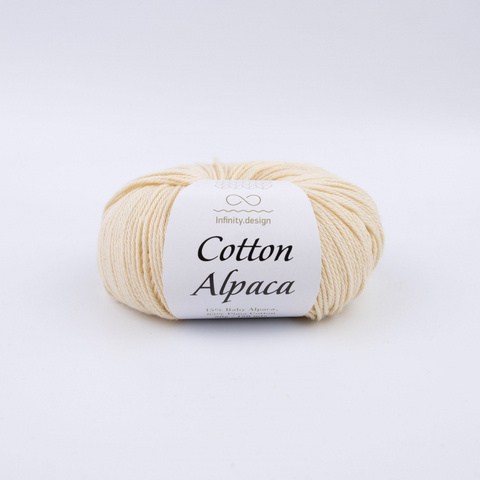 Пряжа Infinity Cotton Alpaca 1012 натуральный