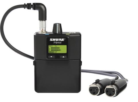 SHURE P9HW проводная система персонального мониторинга, кабель для подключения в комплекте