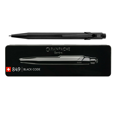 Ручка шариковая Caran d`Ache 849 Black code SE (849.019/Black)