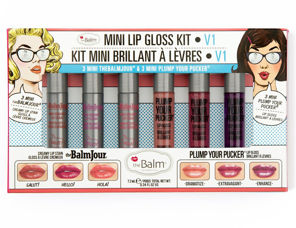 Набор блесков The Balm Mini Lip Gloss Kit Vol.1