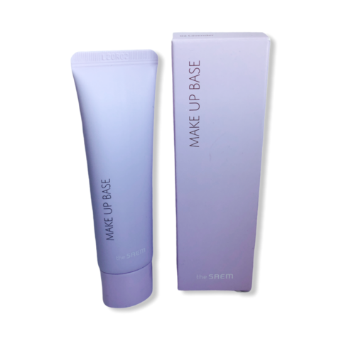 the SAEM Saemmul Airy Cotton Make Up Base 02 Lavender 30ml