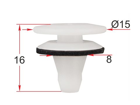 КЛИПСА ФОНАРЯ SOLARIS, RIO III ZEKKERT