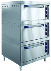 Шкаф жарочный Abat ШЖЭ-3-К-2/1 (с конвекцией)