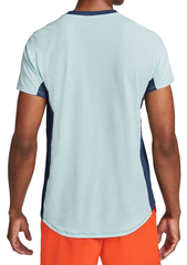 Поло теннисное Nike Court Dri-Fit ADV Slam Polo - midnight navy/glacier blue/white