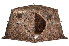 Зимняя палатка шестигранная Higashi Camo Yurta Pro трехслойная