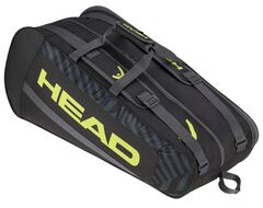 Теннисная сумка Head Base Racquet Bag M - black/neon yellow