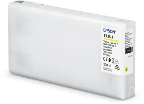 Картридж Epson T43U желтый для минифотолаборатории SureLab SL-D800 C13T43U440