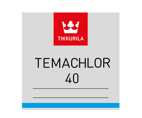 Tikkurila Temachlor 40/Тиккурила Темахлор 40 однокомпонентная толстослойная краска на хлоркаучуковой основе