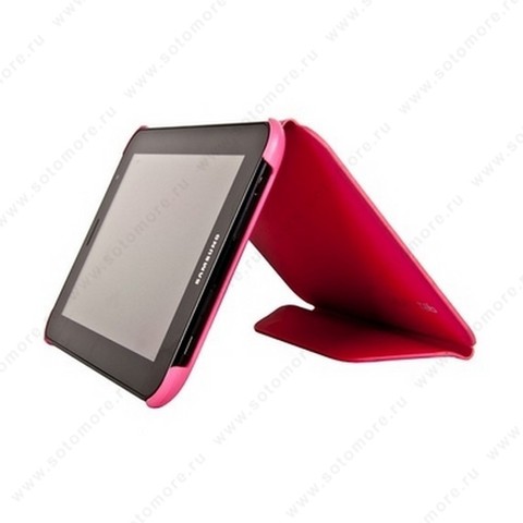 Чехол-книжка Book Cover для Samsung Galaxy Tab 7.0 Plus P6200/ P6210 розовый