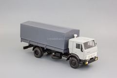 KAMAZ-5325 flatbed truck with tarpaulin Elecon 1:43