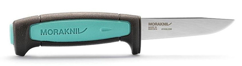 Нож Morakniv Flex стальной, лезвие: 88 mm, прямая заточка черный/голубой (12248)