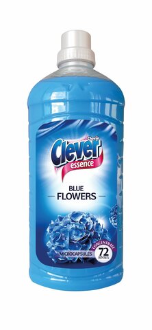 Кондиционер CLEVER Essence-BLUE FLOWERS Голубые цветы 1,8 л.