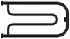 Сунержа 31-0009-3265 ВПС Гусли 320х650 Н. Г. 1" (Матовый чёрный)