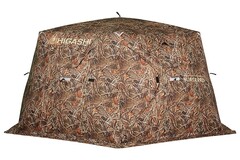 Зимняя палатка шестигранная Higashi Camo Yurta Pro трехслойная