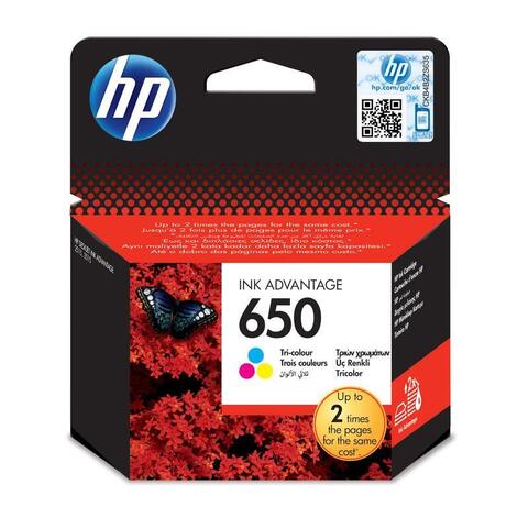 Картридж HP 650, многоцветный