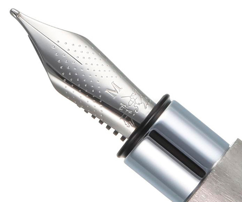 Перьевая ручка Faber-Castell Ambition Brushed Metal перо M