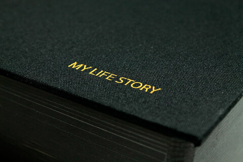 Дневник My Life Story черный
