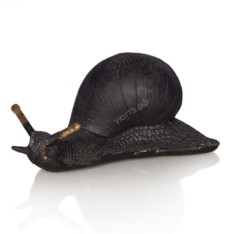 Фигурка декоративная Black Snail (17*8*16 см) - купить