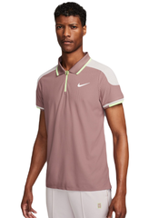 Теннисное поло Nike Court Slam Dri-Fit ADV Tennis Polo - smokey mauve/platinum violet/white