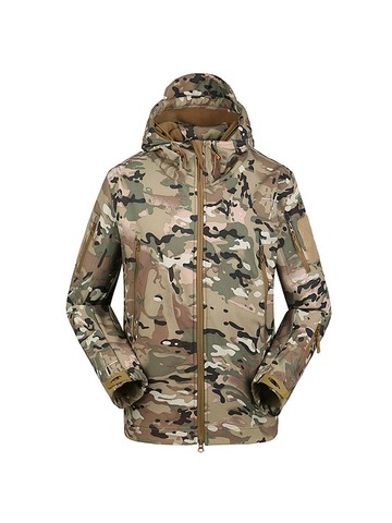 Куртка Shark Skin Soft Shell на флисе (мультикам)
