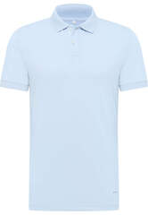 Поло мужское Eterna Slim Fit 2225-G16P-15 голубое, короткий рукав