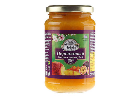 Десерт персиковый с маракуей Delphi, 360г