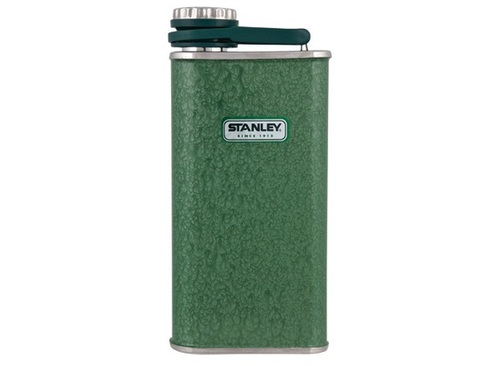 Картинка фляга для алкоголя Stanley classic pocket flask 0.23l зеленая - 1