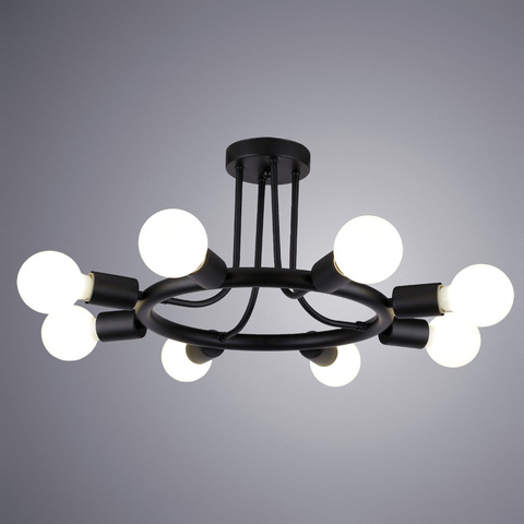 Люстра Arte Lamp Highgarden A6063PL-8BK