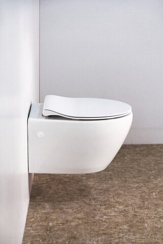 BelBagno BB2004SC Жесткая крышка-сиденье из дюропласта, быстросъемное, с механизмом Soft Close 372x446x52