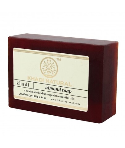 Мыло натуральное Кхади Миндальное Khadi Natural Almond Soap 125г