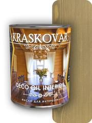 Масло для интерьера Kraskovar Deco Oil Interior серый