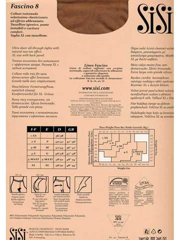 Женские колготки Fascino 8 Sisi