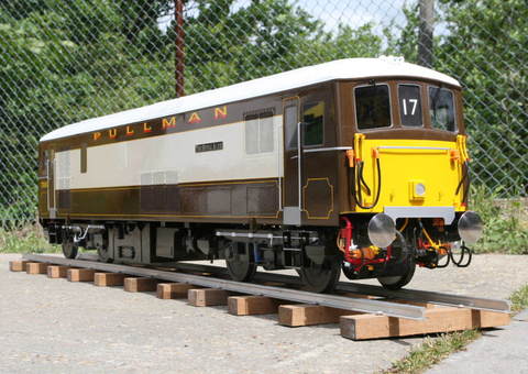 Garden Rail Тепловоз Class 73 на колею 12,7 см, электрический