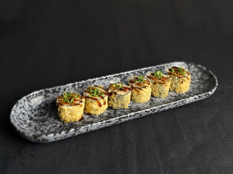 Криспи хосомаки с креветкой