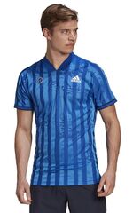 Футболка теннисная Adidas Freelift Tee ENG M - royal blue/white