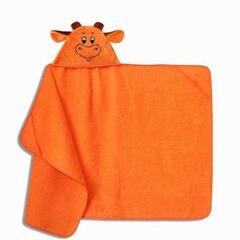 Полотенце-накидка  Бычок  75х125см,оранжевый 5111627