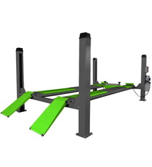 Подъемник четырехстоечный под сход-развал с траверсой F6.5-4 (380V)