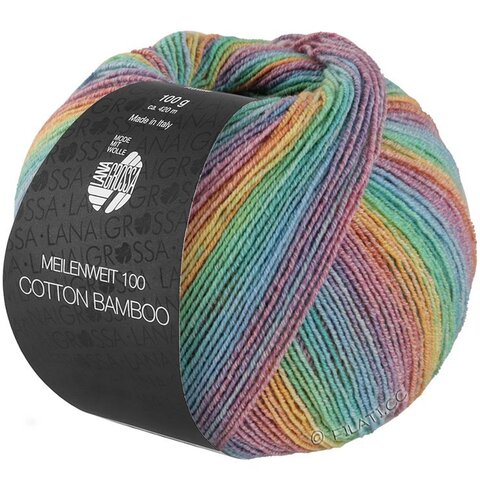 Lana Grossa Meilenweit Cotton Bamboo Sole Mix 6416