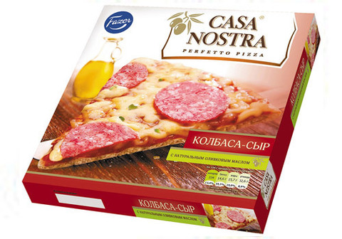 Пицца "Casa Nostra" колбаса-сыр, 350г